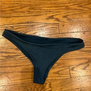 H&M forest green bikini bottom